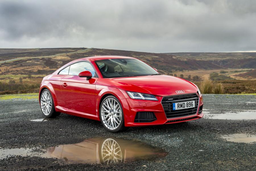  Audi TT Coupe 2.0 TFSI Quattro S-Line (8S) 2014 года  (UK) (фото 1 из 12)